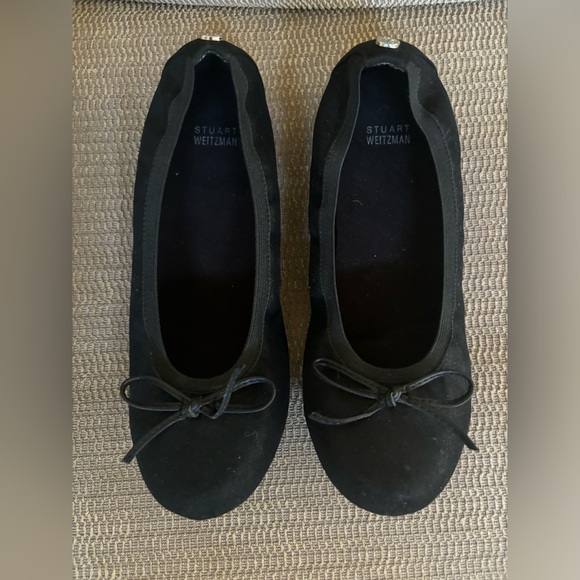 New in Box Stuart Weitzman Girls Ballet Flats Size 3 - Picture 3 of 4